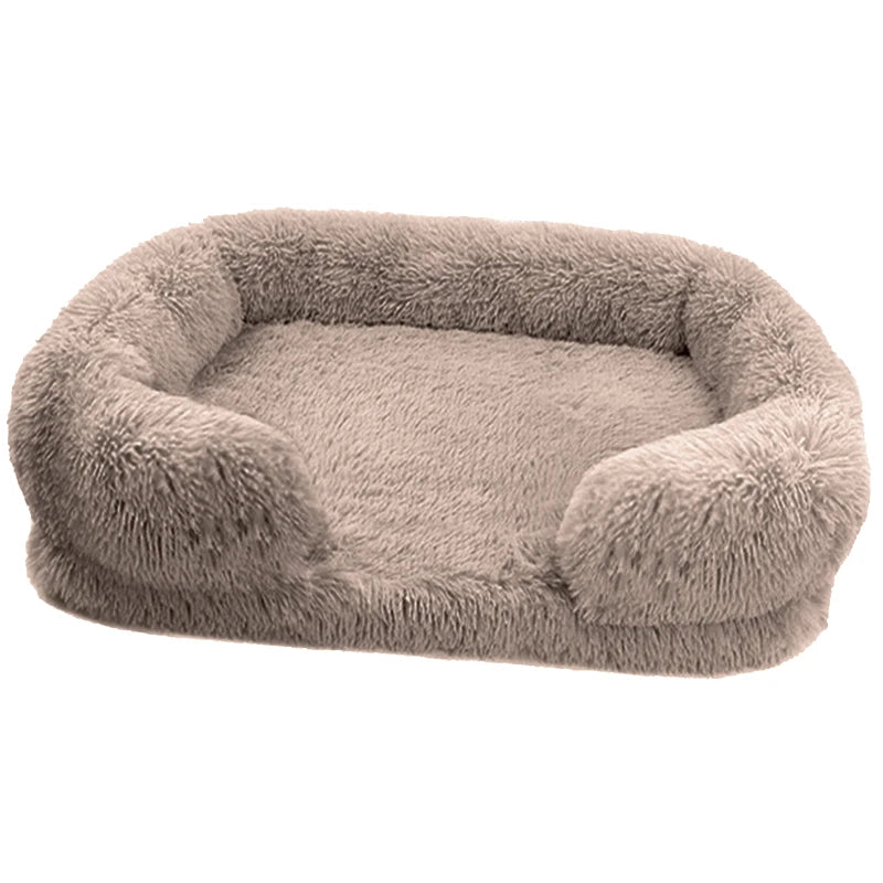 Thickened orthopedic dog bed removable, washable cover