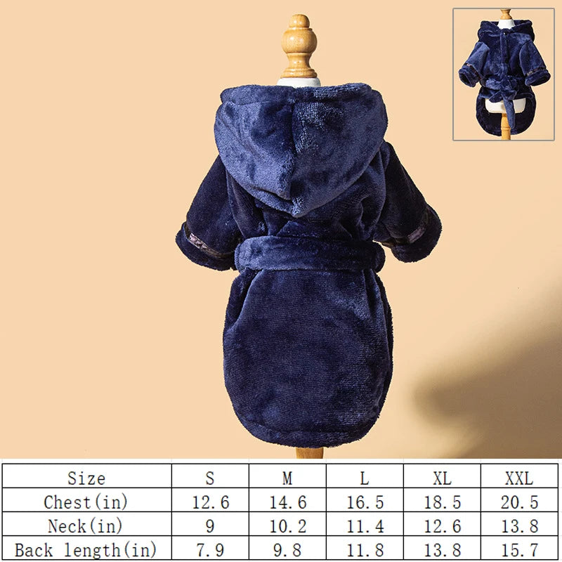 Autumn and Winter Dog and Cat Pet Clothing Pajamas