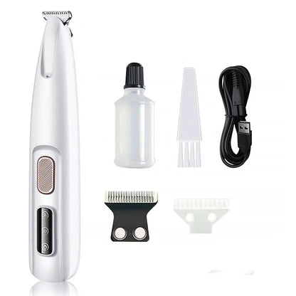 Cat Dog Paw Trimmer, Clippers Rechargeable with LED Light