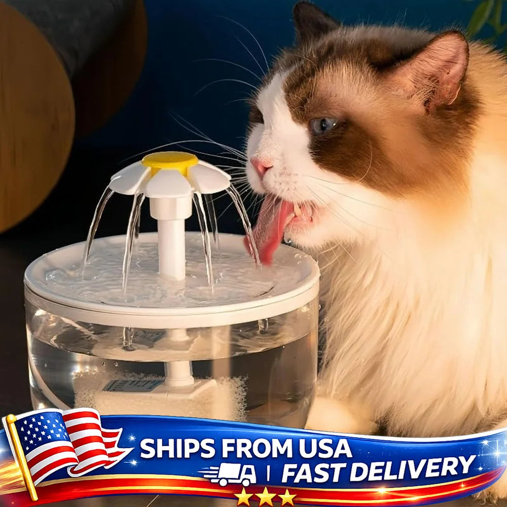 Automatic Pet Water Fountain for Cats and Dogs