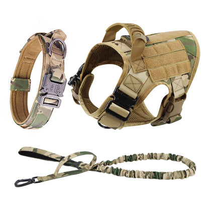 Large & Medium Dog Harness, collar, Leash Set