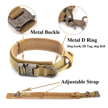 Large & Medium Dog Harness, collar, Leash Set