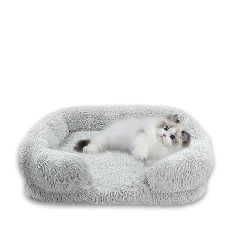 Thickened orthopedic dog bed removable, washable cover