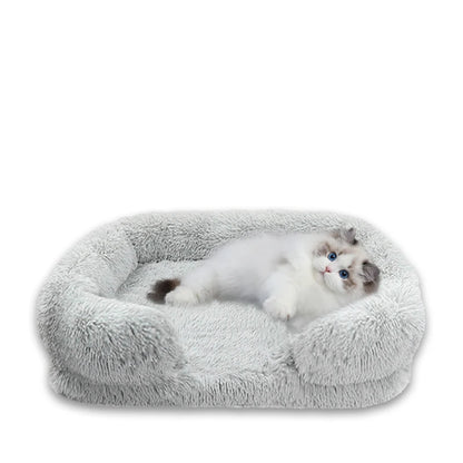 Thickened orthopedic dog bed removable, washable cover