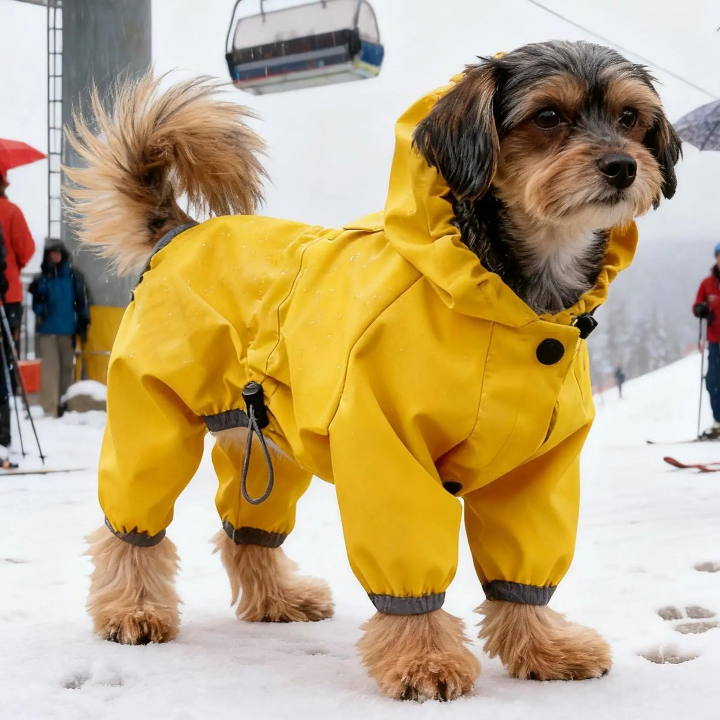Waterproof High-Visibility Adjustable Lightweight Pet Jacket