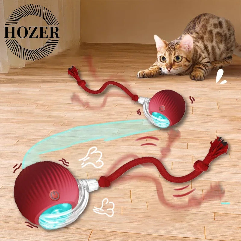 Cat Rechargeable Interactive Automatic Rolling Ball Toy