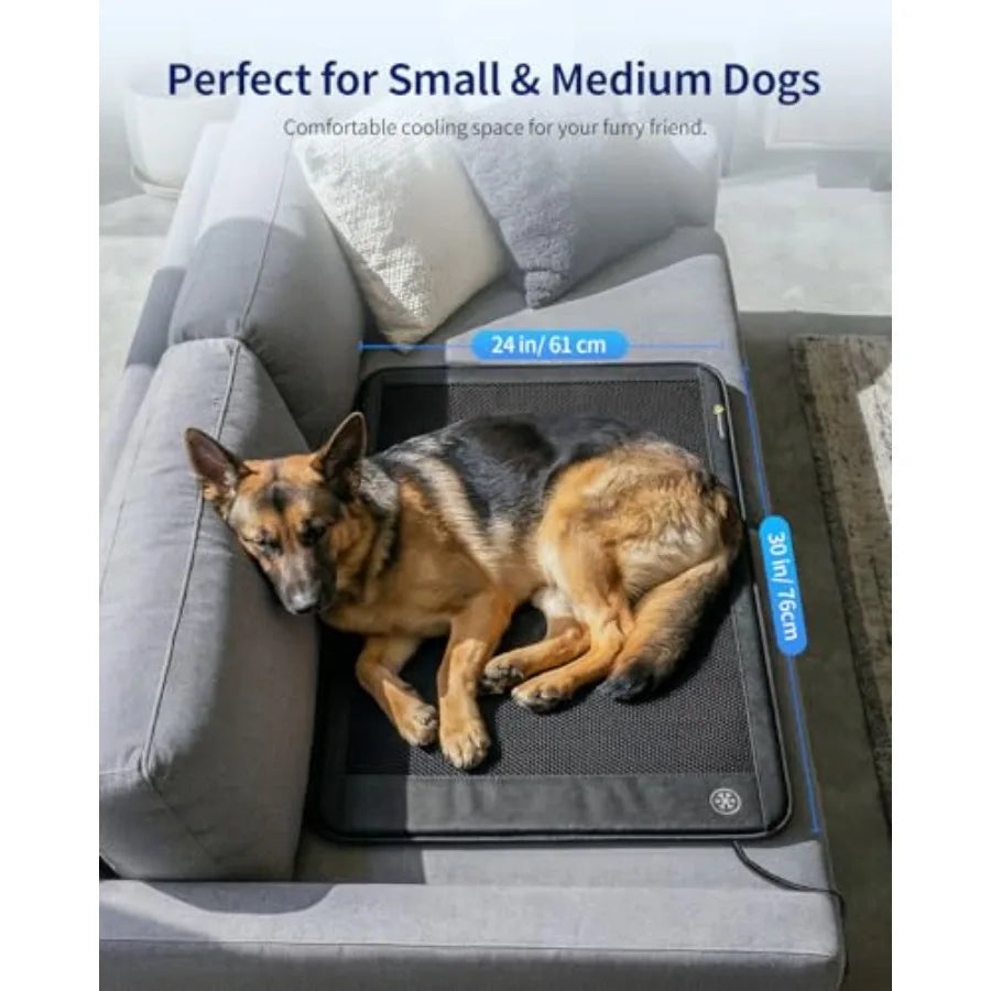 Indoor electric 30x24 non-Slip dog cooling mat
