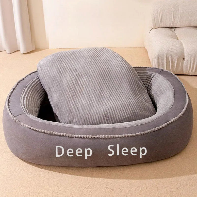 Soft Kennel Washable Dog & Cat Cushion Bed