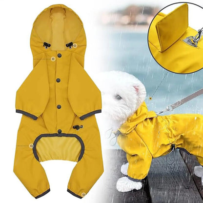 Waterproof High-Visibility Adjustable Lightweight Pet Jacket