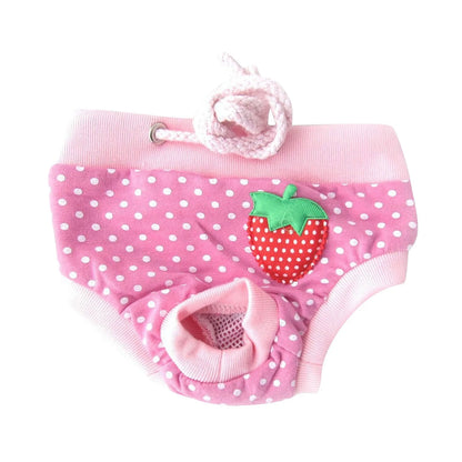 Reusable Dog Diaper with Menstruation Liner Underpants