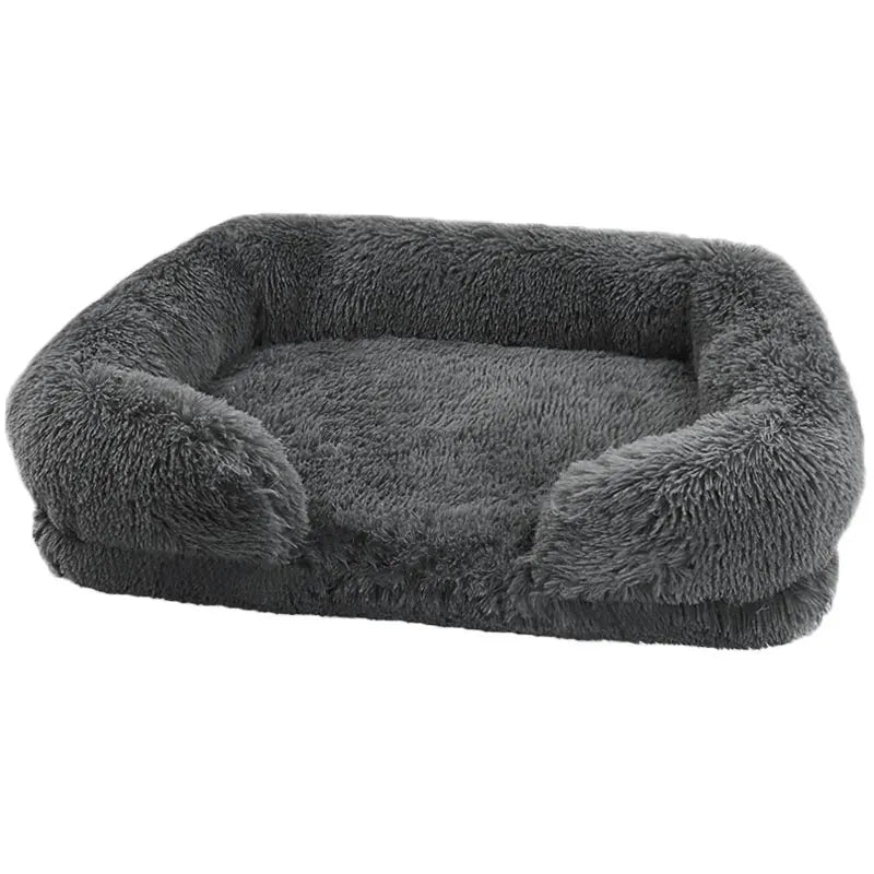 Thickened orthopedic dog bed removable, washable cover