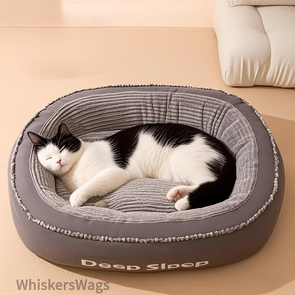 Soft Kennel Washable Dog & Cat Cushion Bed