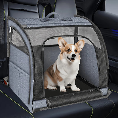 Pet Car Carriers, Kennel Safety Seat for Outings