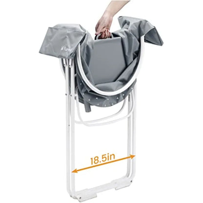 Elevated Foldable Portable Pet Bathtub and Wash Station