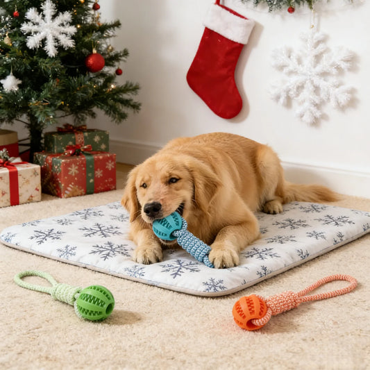 Braided Rope Pet Chew Toy Ball Treat Dispenser