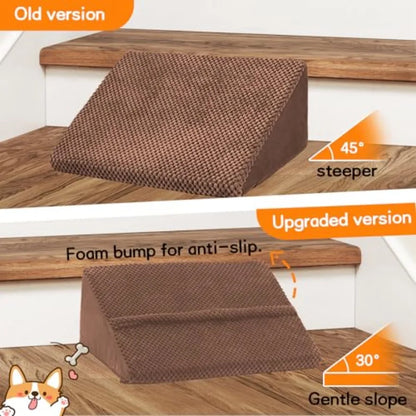 Non-Slip Foam Small Dog & Cat Stair Ramps