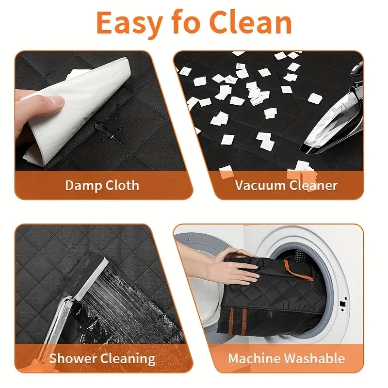 Rear Pet Seat Cover, Hammock Heavy Duty