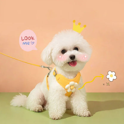 Dog Pet Harness with Leash for Small Medium Dogs