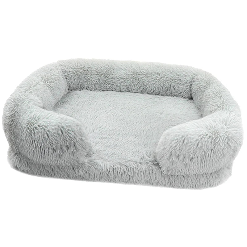 Thickened orthopedic dog bed removable, washable cover