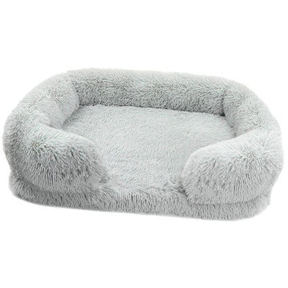 Thickened orthopedic dog bed removable, washable cover