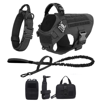 Large & Medium Dog Harness, collar, Leash Set