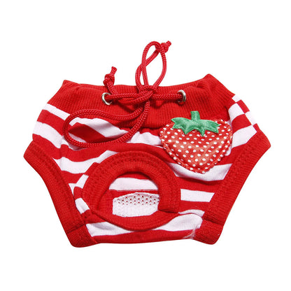 Reusable Dog Diaper with Menstruation Liner Underpants