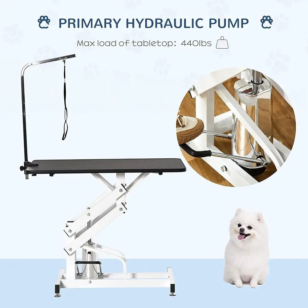 Heavy Duty Hydraulic Adjustable Pet Grooming Table