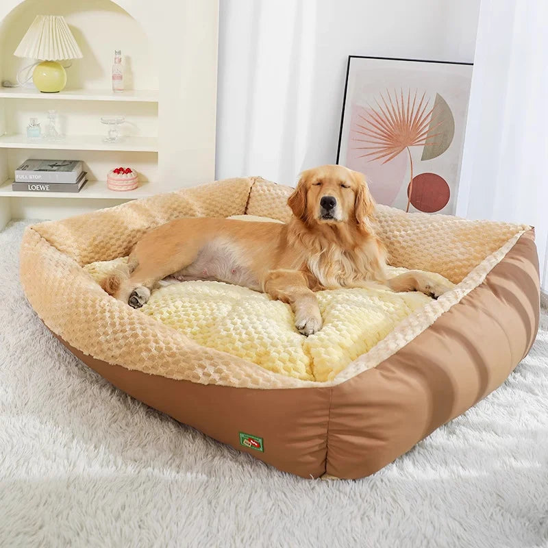 Rectangular Pet Bed, Removable padding and Machine Washable