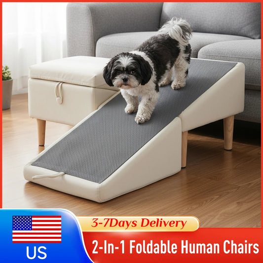 Foldable Non-Slip Dog & Cat Stairs for Sofa