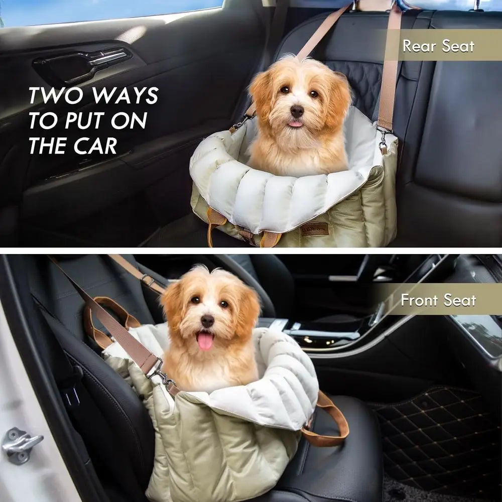 Small Dog Car Seat & Travel Carrier & Pet Bed