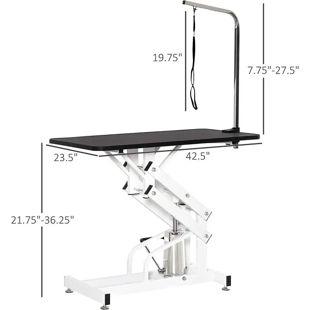 Heavy Duty Hydraulic Adjustable Pet Grooming Table
