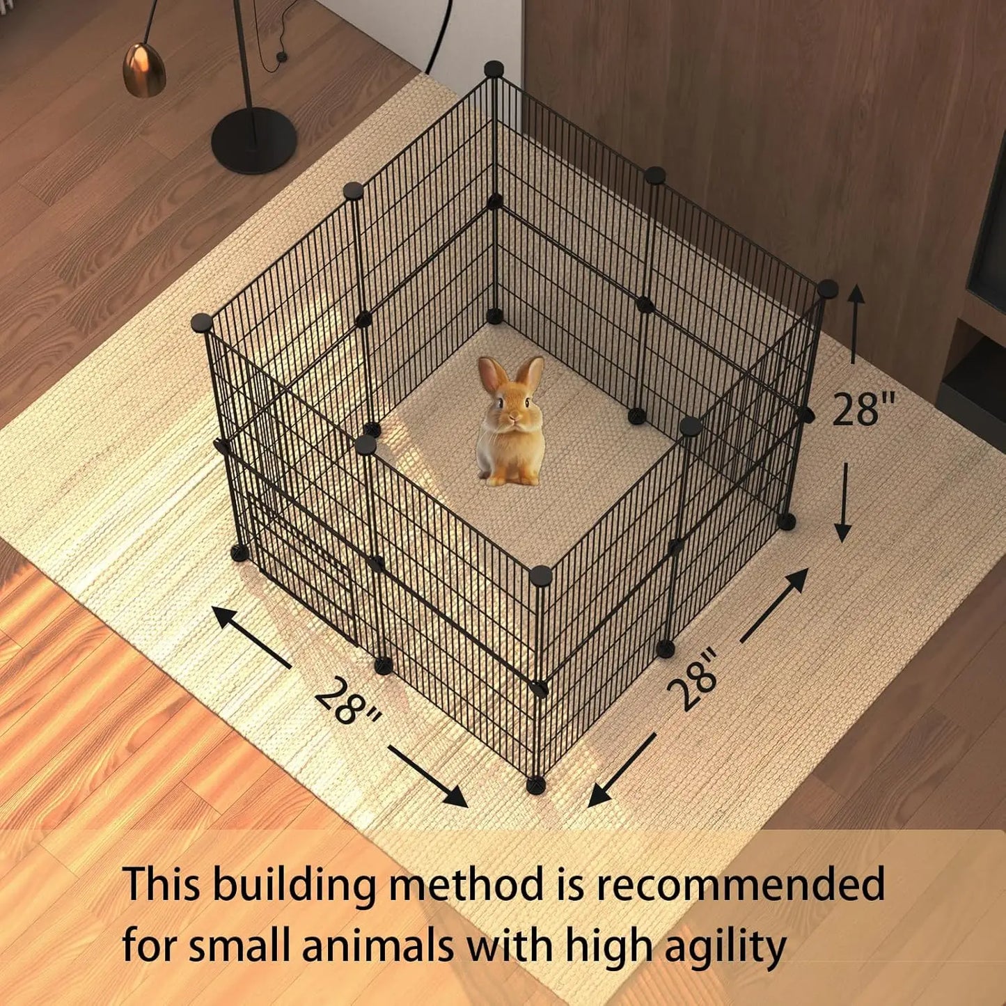 Waterproof Indoor, Outdoor Small Animal Cage Playpen