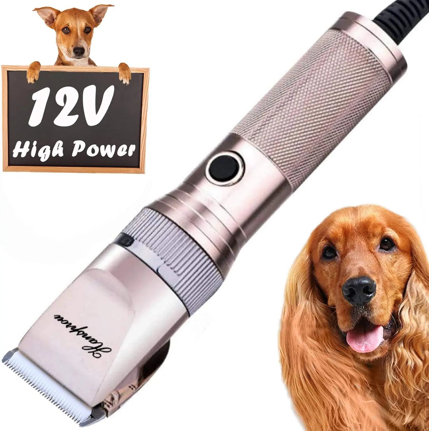 Professional Pet Grooming Clippers for Thick Coats