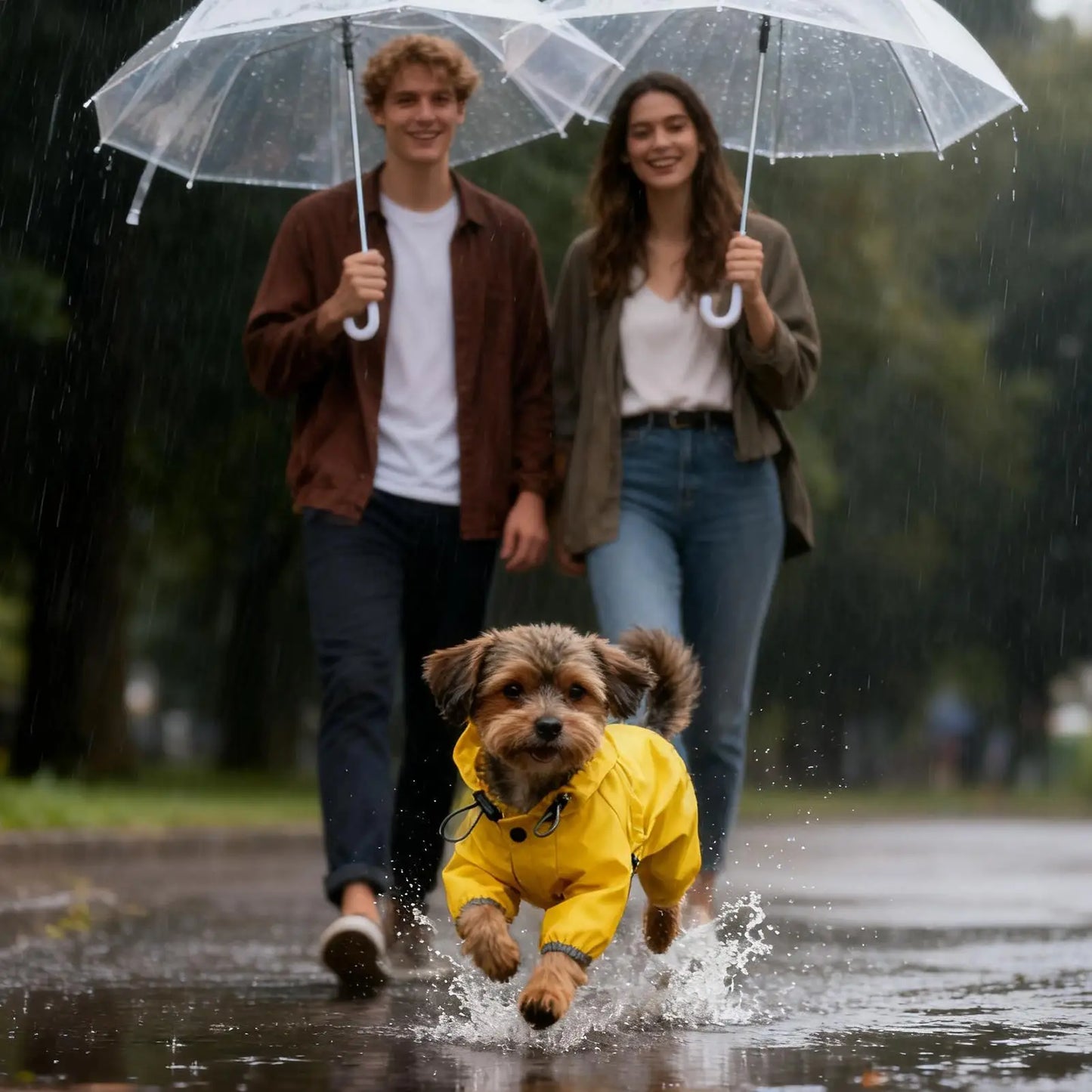 Waterproof High-Visibility Adjustable Lightweight Pet Jacket