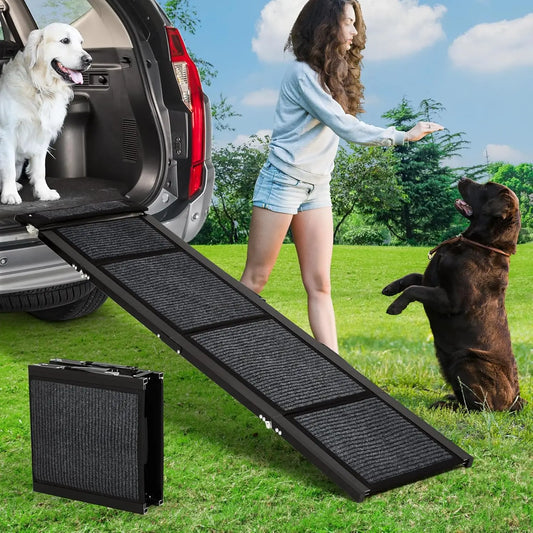 Folding Non-Slip Car Dog Ramp for Large Dogs