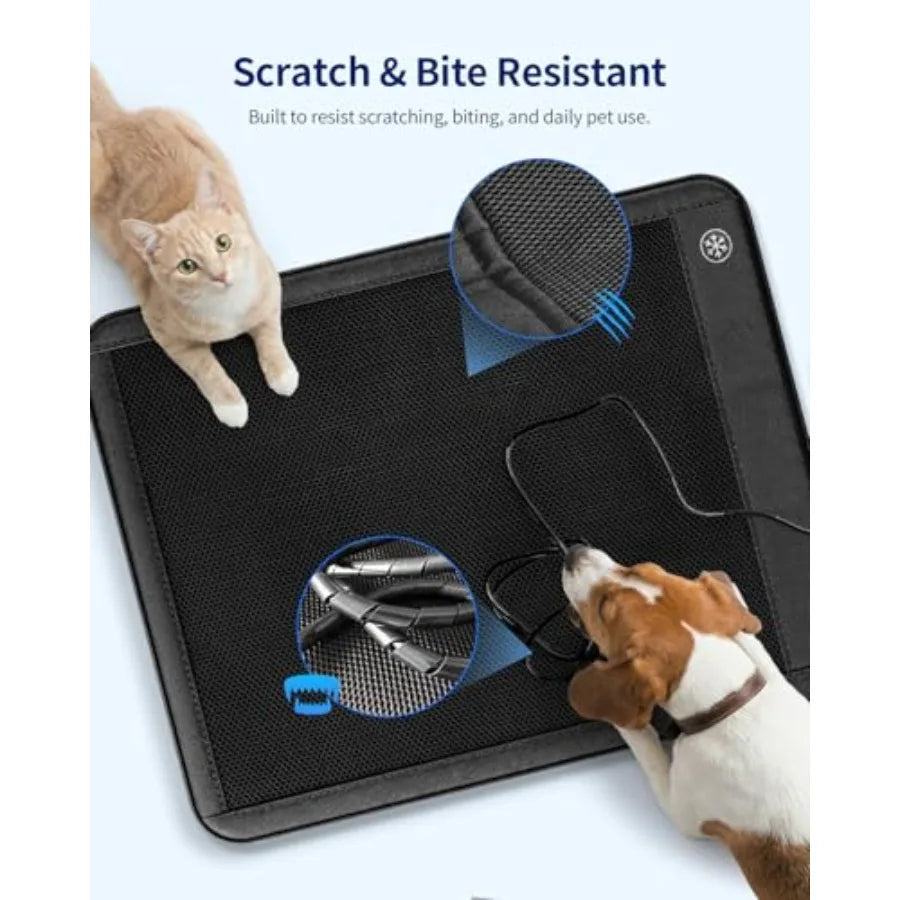 Indoor electric 30x24 non-Slip dog cooling mat