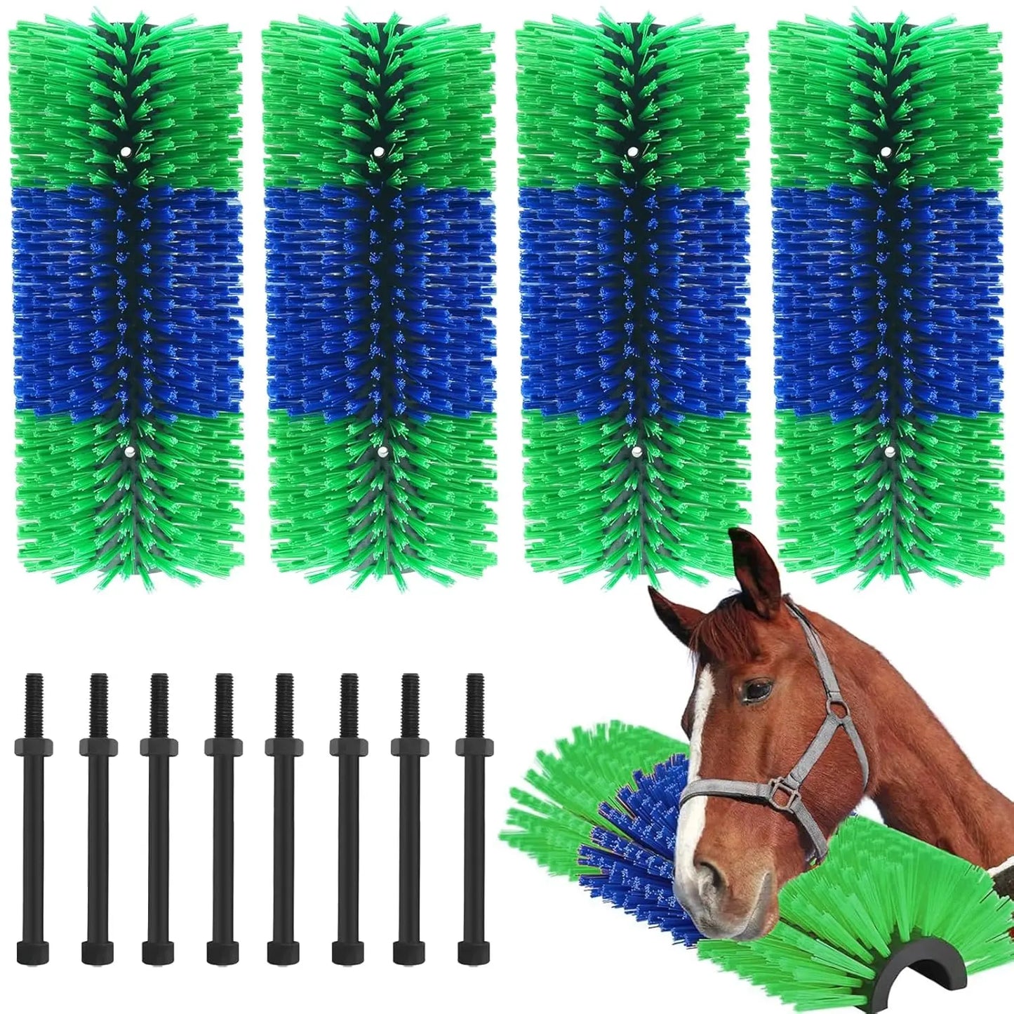 Livestock Scratch Full Massage Grooming Brush Kit.