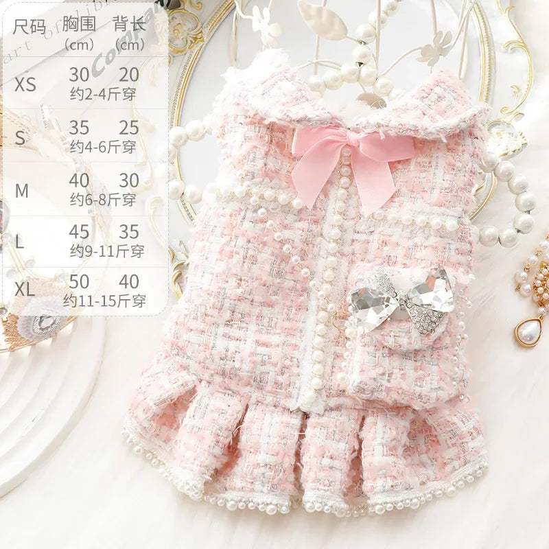 Dog & Cat Princess Dress Backpack Skirt