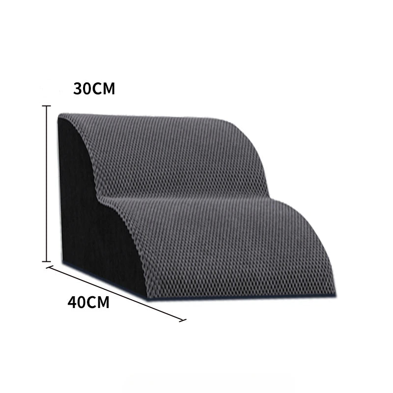 Pet Ramp Stairs with Washable Removable Memory Foam