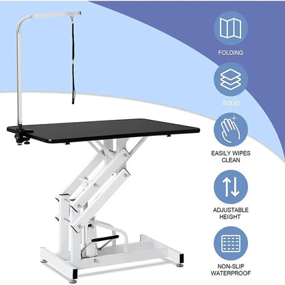 Heavy Duty Hydraulic Adjustable Pet Grooming Table