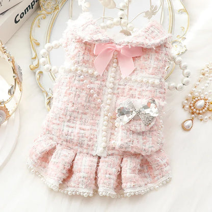 Dog & Cat Princess Dress Backpack Skirt