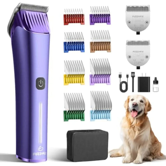 Cordless 2 Speed Pet Grooming Clippers for Dogs Horses
