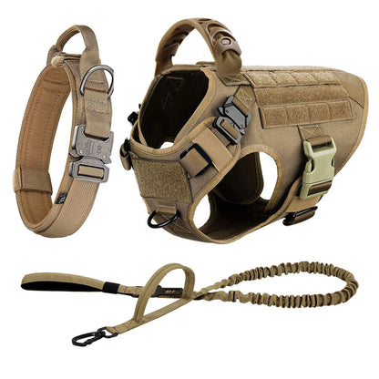 Large & Medium Dog Harness, collar, Leash Set