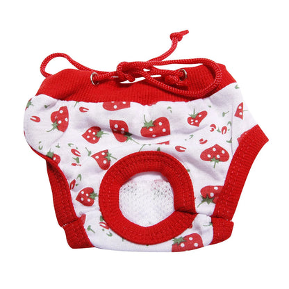 Reusable Dog Diaper with Menstruation Liner Underpants