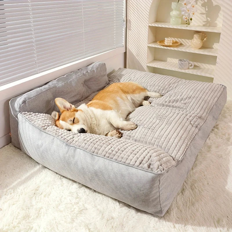 Soft washable Pet Bed with Non-Slip bottom