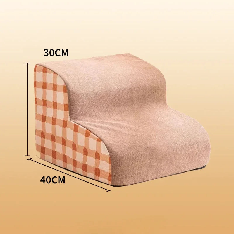 Pet Ramp Stairs with Washable Removable Memory Foam