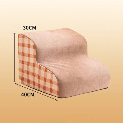 Pet Ramp Stairs with Washable Removable Memory Foam