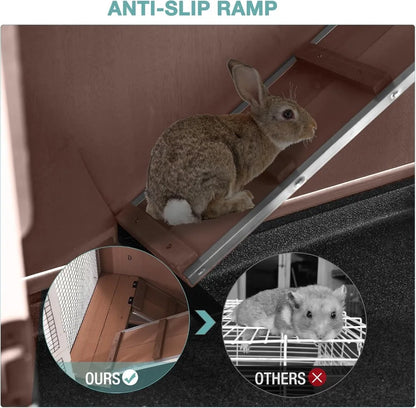 Rabbit Hutch Indoor Bunny House Guinea Pig Cage