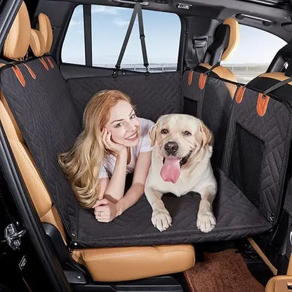 Hard Bottom Back Car Seat Cover Extender for Dogs