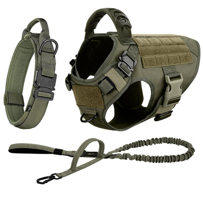 Large & Medium Dog Harness, collar, Leash Set
